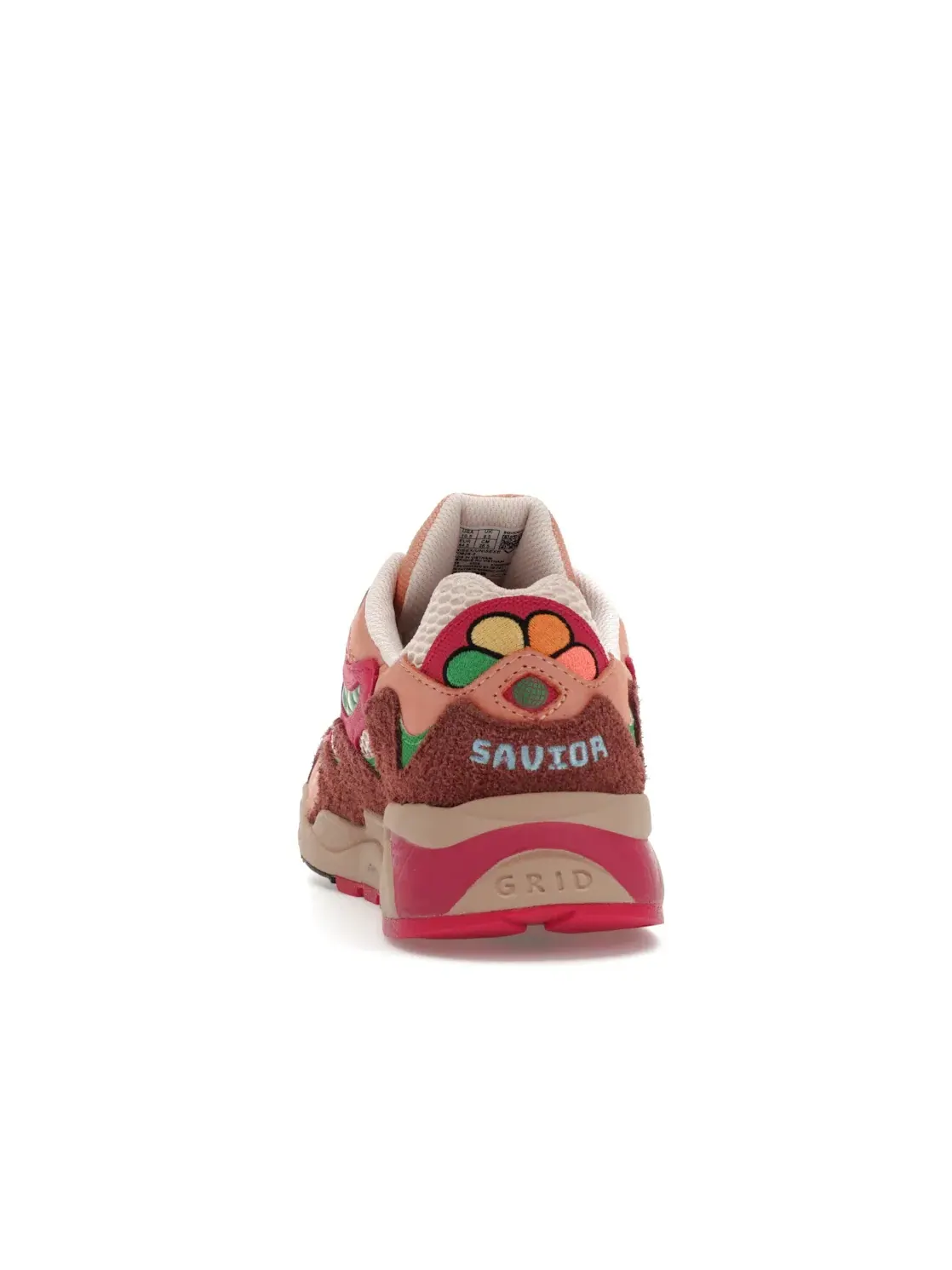 Мужские кроссовки с принтом Saucony Grid Shadow 2 — изображение 4 из 4, коричневый