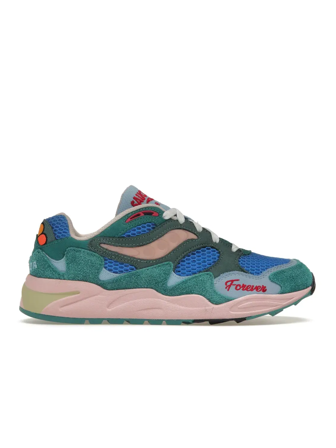 Мужские кроссовки с принтом Saucony Grid Shadow 2 — изображение 1 из 4, синий