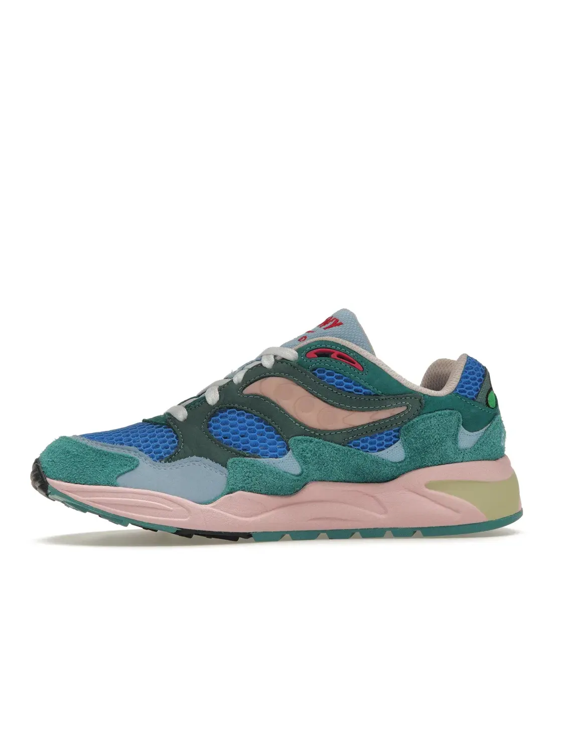 Мужские кроссовки с принтом Saucony Grid Shadow 2 — изображение 3 из 4, синий