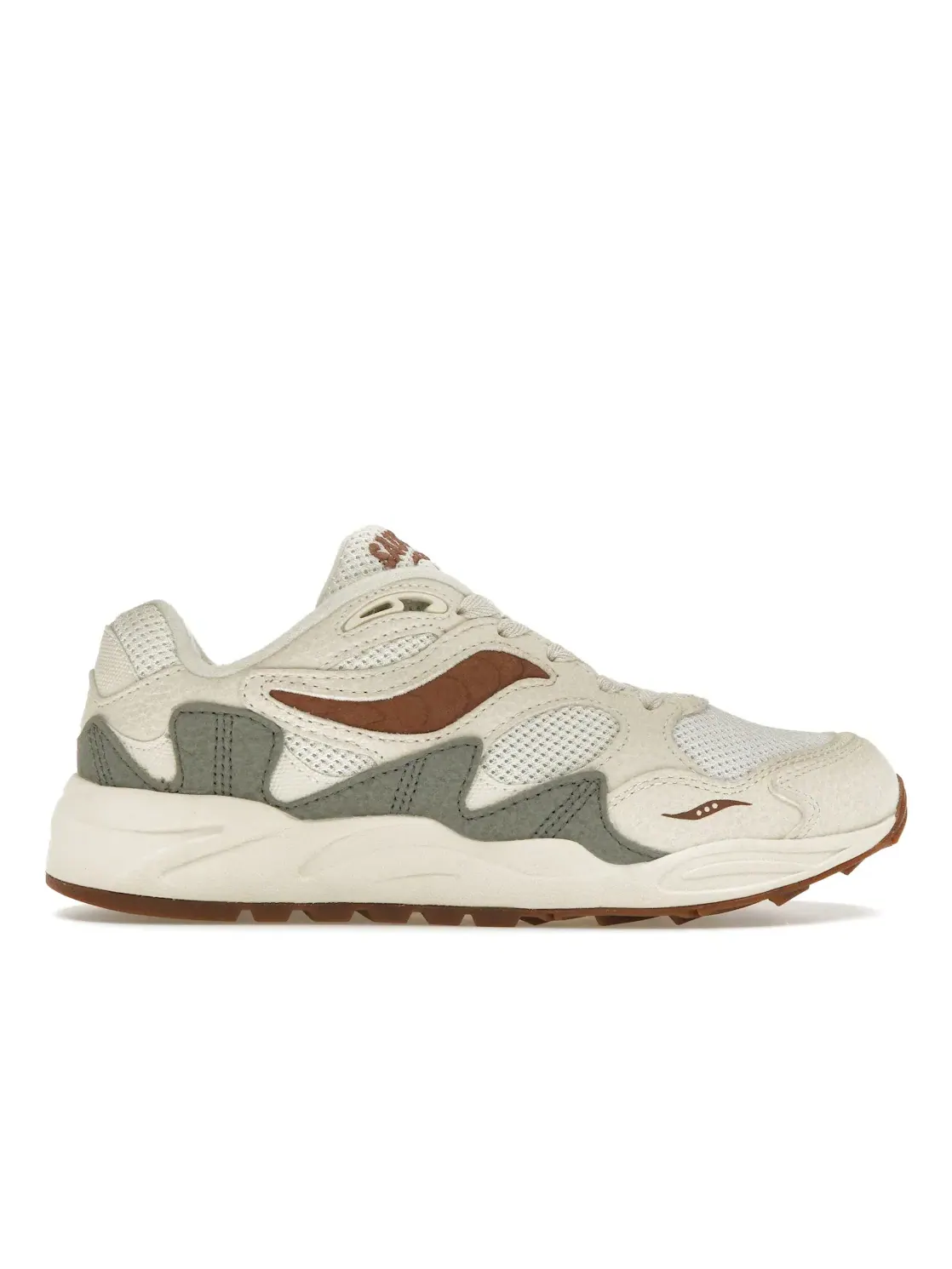 Мужские кроссовки Lifestyle Saucony Grid Shadow 2 — изображение 1 из 4, песочный/коричневый