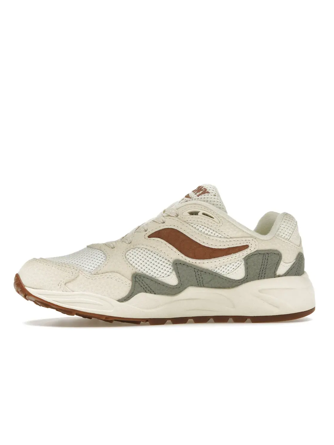 Мужские кроссовки Lifestyle Saucony Grid Shadow 2 — изображение 3 из 4, песочный/коричневый