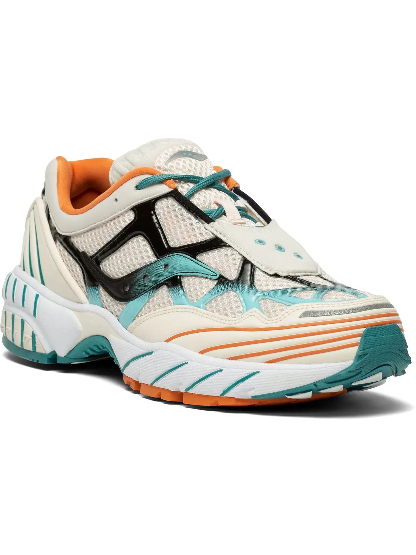 Мужские кроссовки Lifestyle Saucony Grid Web — изображение 2 из 2, бежевый/черный/синий