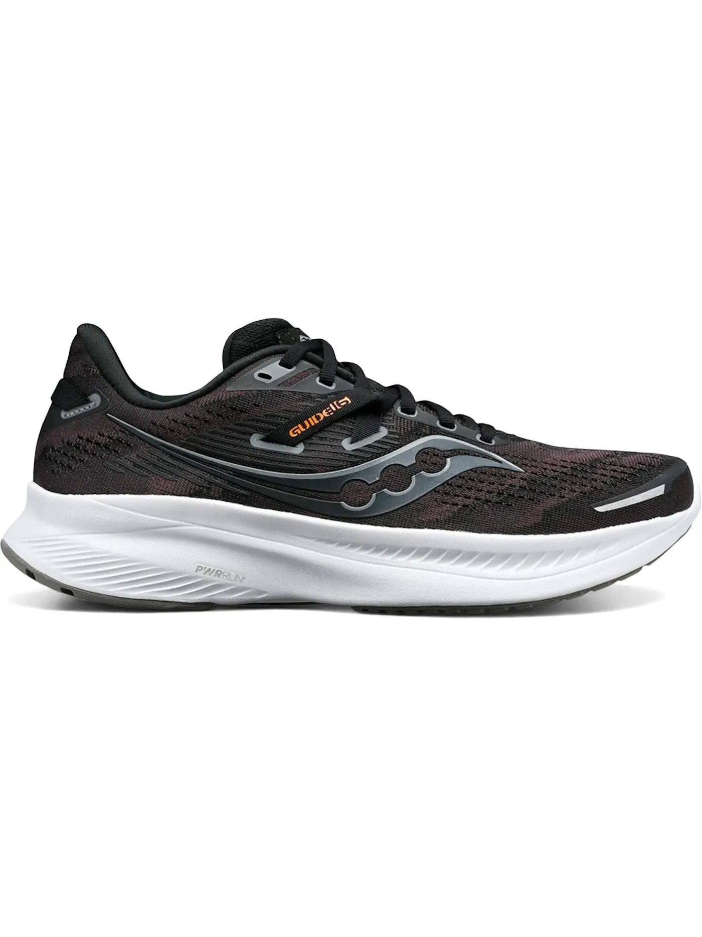 Женские кроссовки для бега Saucony Guide 16 — изображение 1 из 1, черный/белый