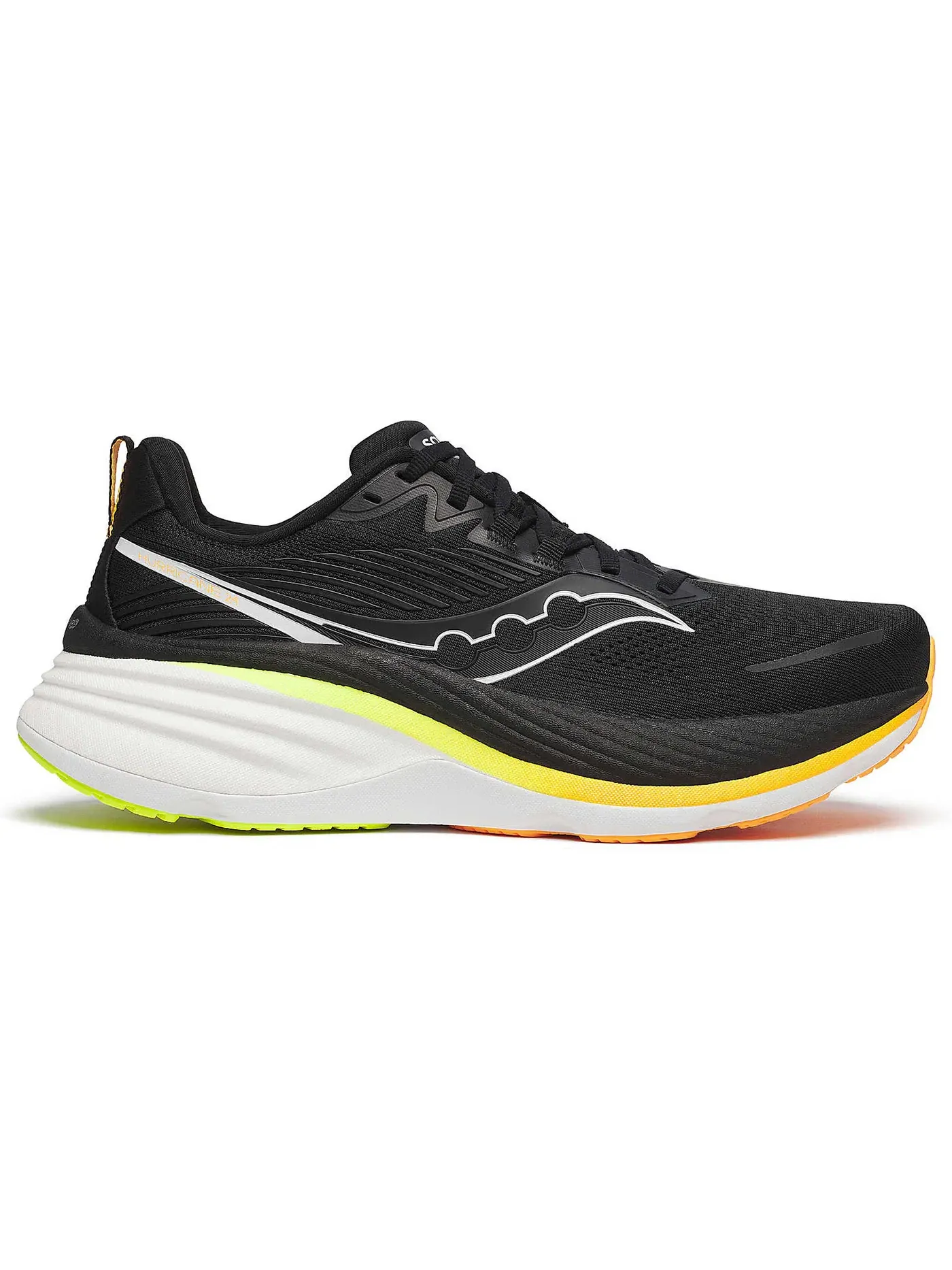 Мужские кроссовки для бега Saucony Hurricane 24 — изображение 1 из 1, черный