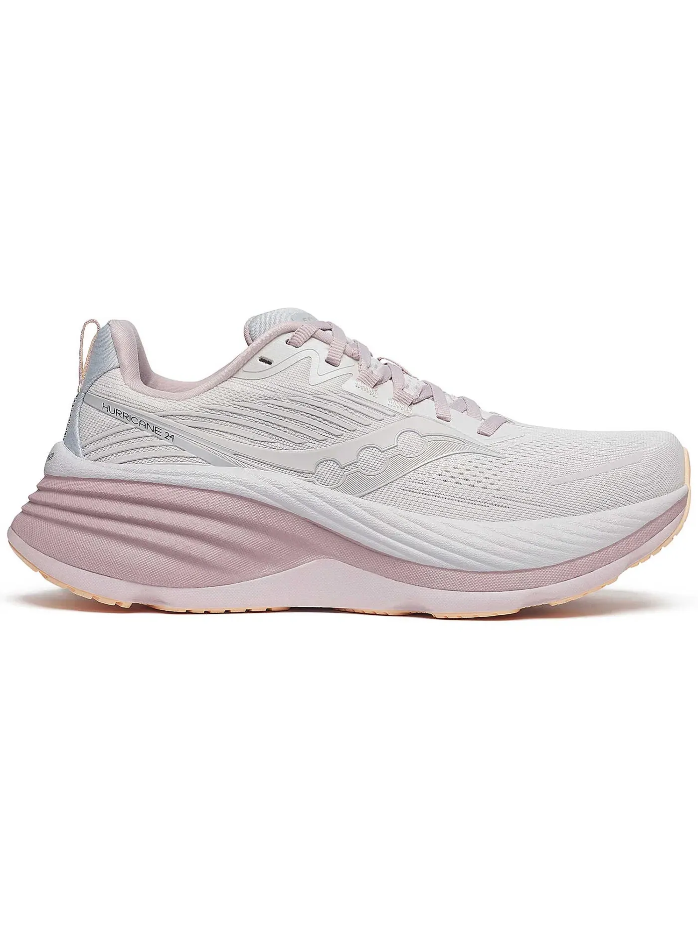 Женские кроссовки для бега с высокой поддержкой Saucony Hurricane 24, Cloud Bloom — изображение 1 из 1