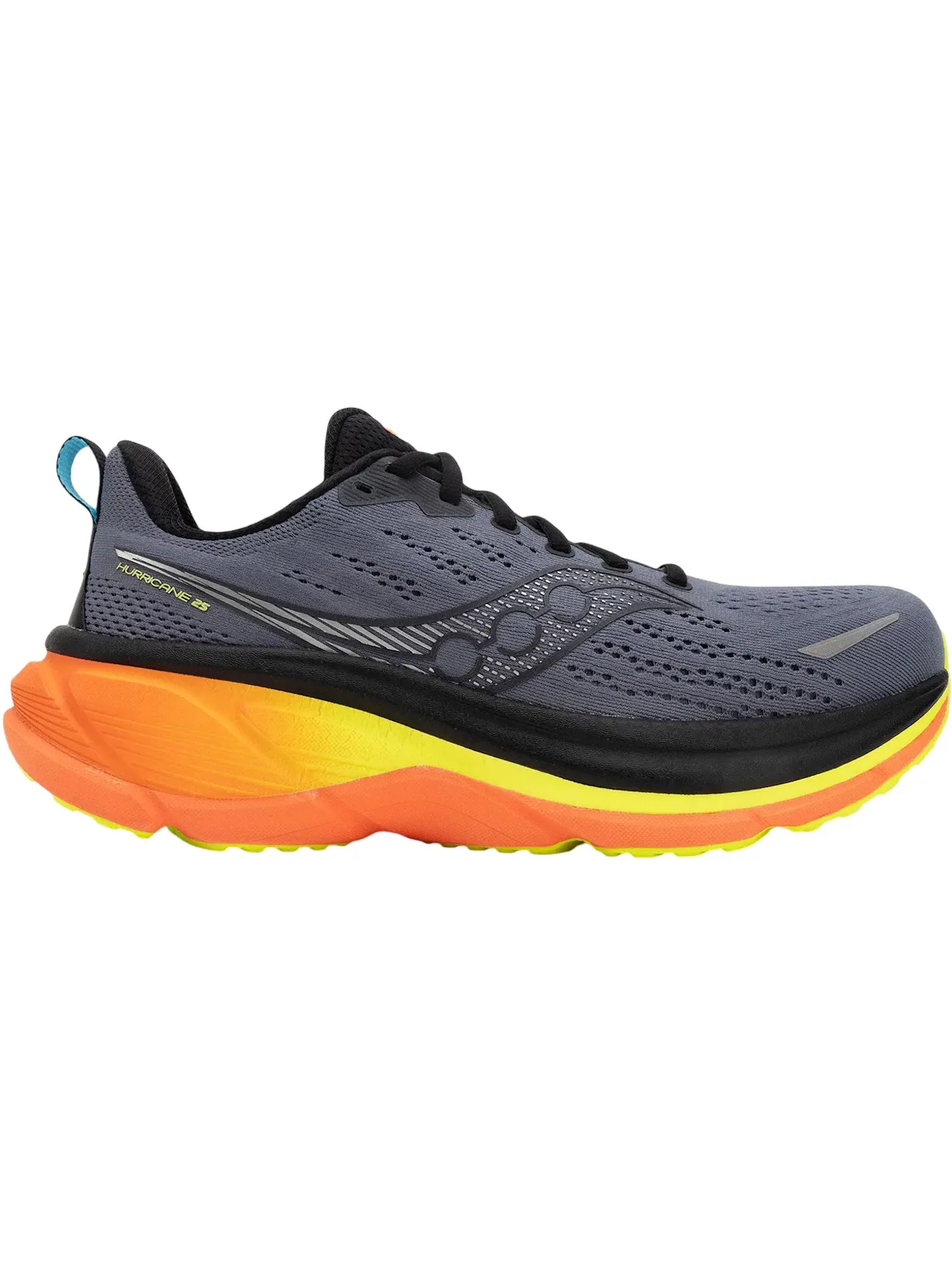 Мужские кроссовки для бега Saucony Hurricane 25, Shadow/Vizi — изображение 1 из 1