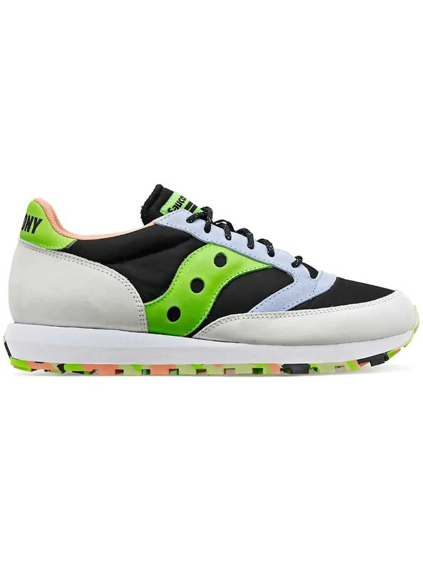 Мужские кроссовки Lifestyle Saucony Jazz 81 — изображение 1 из 1, белый/черный/зеленый