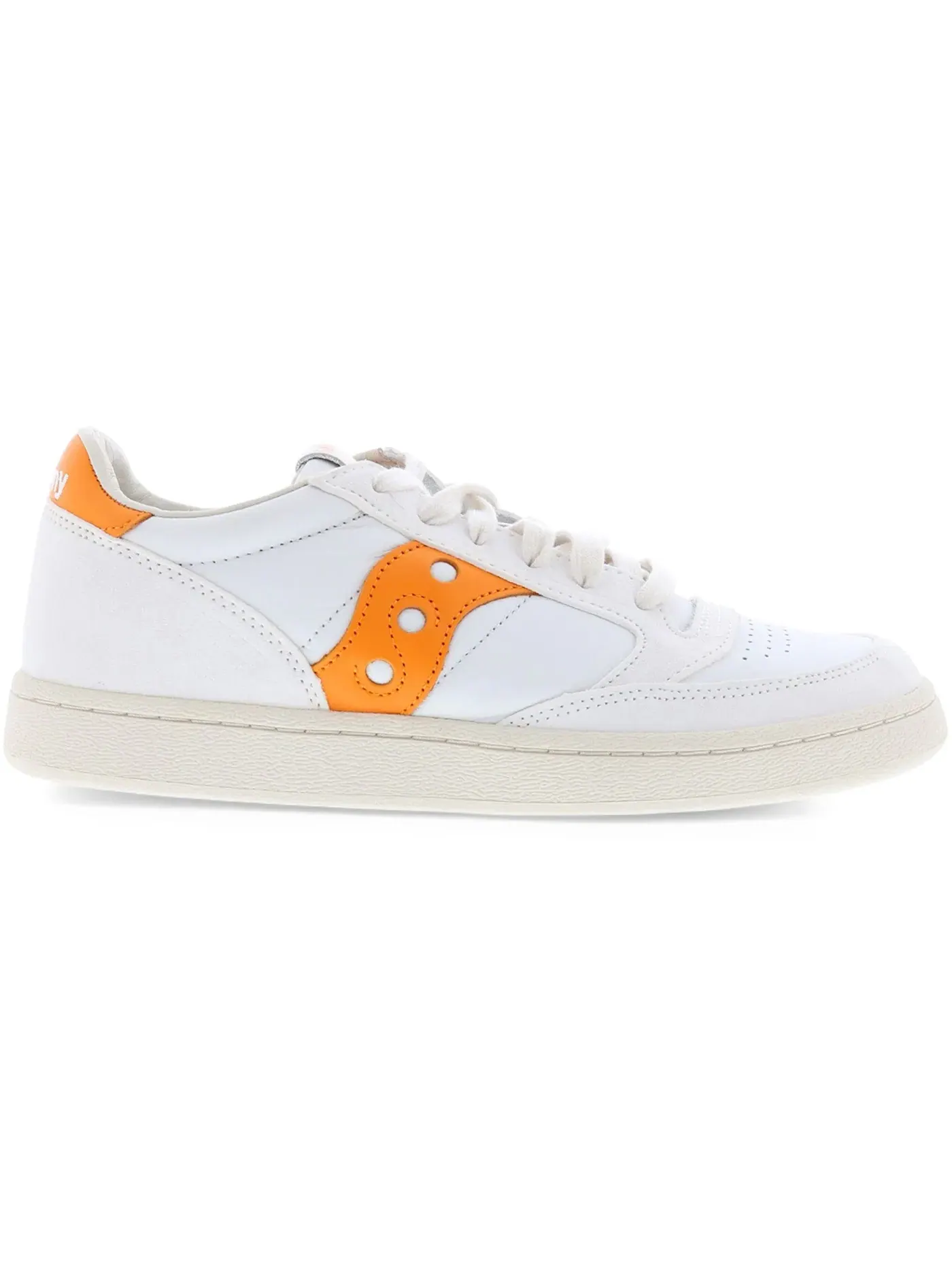 Мужские кроссовки с замшевыми вставками Saucony Jazz Court Premium — изображение 1 из 1, белый/оранжевый