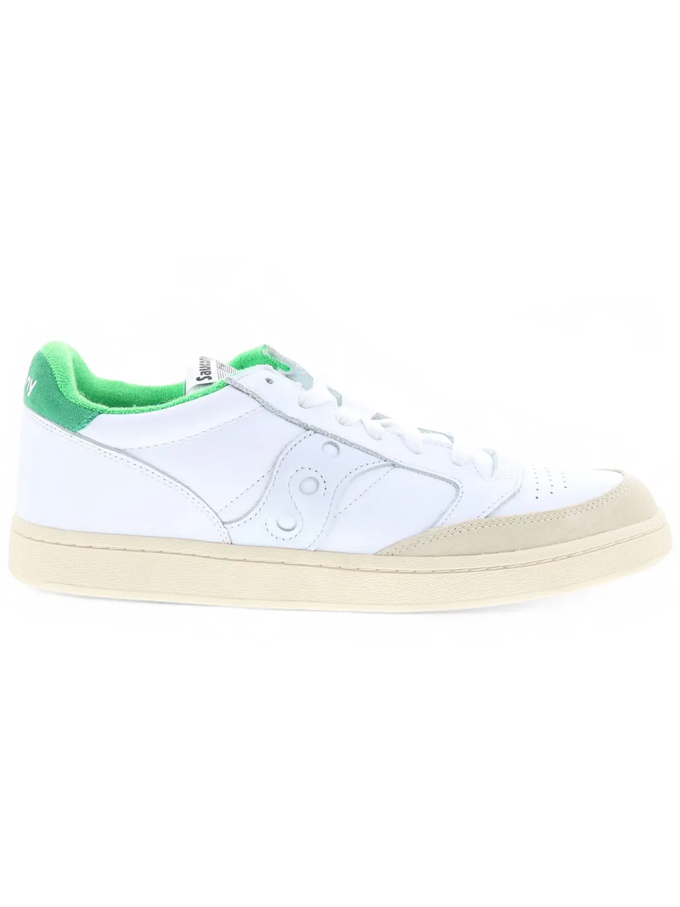 Мужские кроссовки Lifestyle Saucony Jazz Court — изображение 1 из 1, белый зеленый