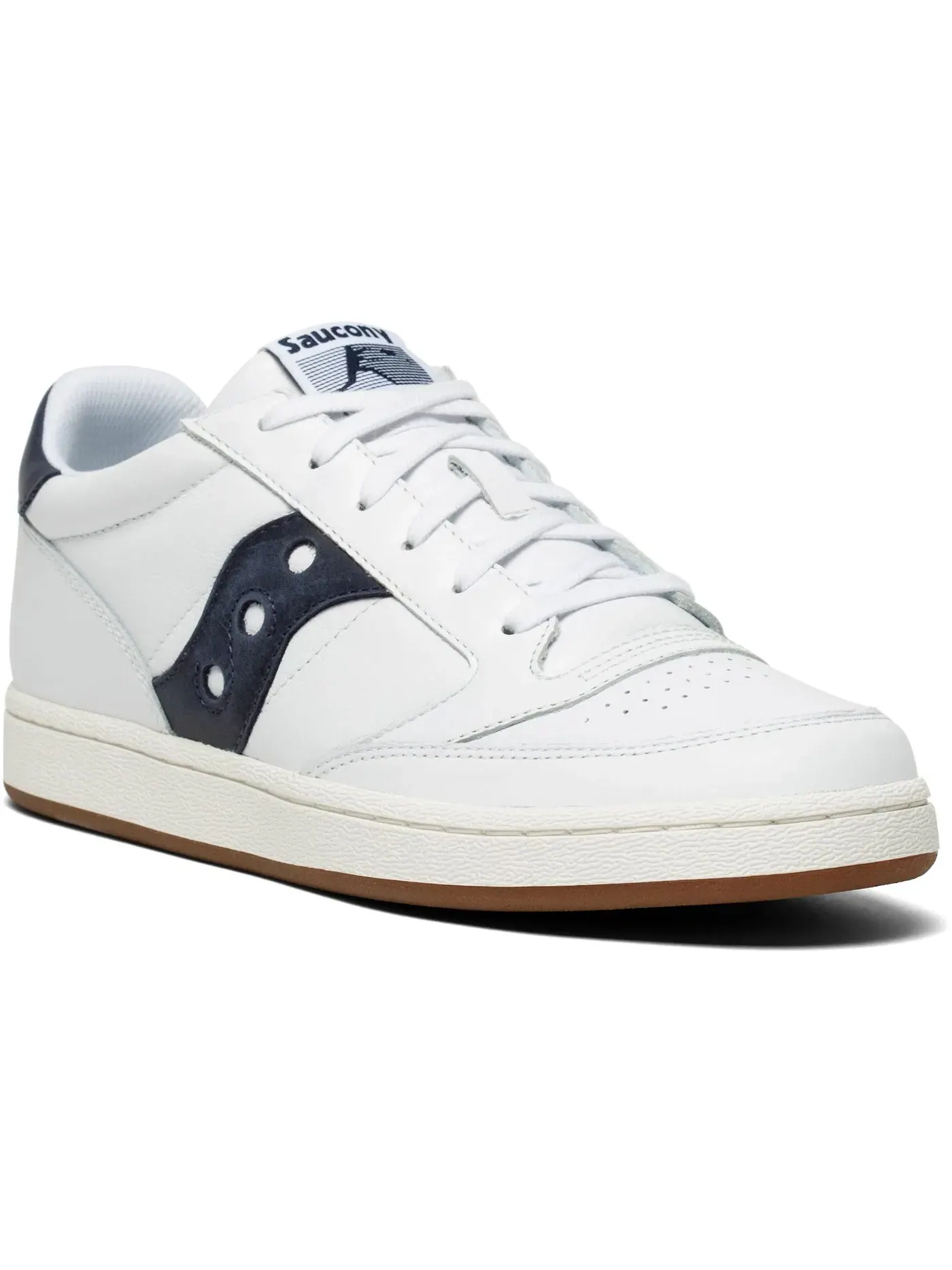 Мужские кроссовки повседневные Saucony Jazz Court — изображение 2 из 2, белый/темно-синий