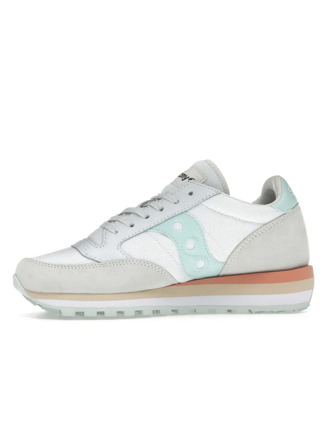 Женские кроссовки Lifestyle Saucony Jazz Triple — изображение 3 из 4, белый/светлый синий
