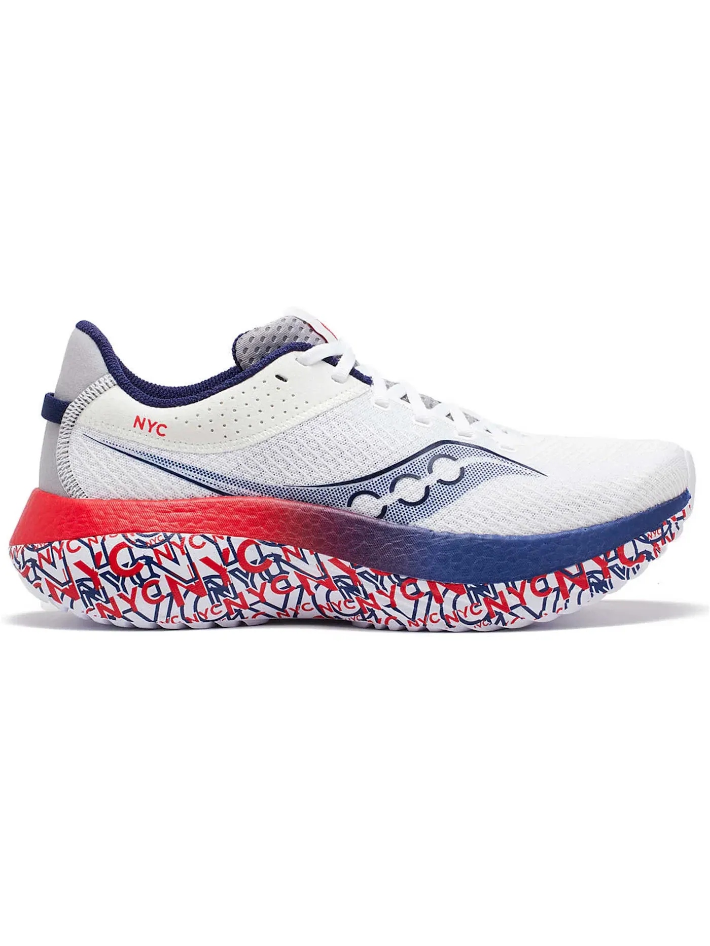 Женские кроссовки для бега Saucony Kinvara Pro — изображение 1 из 1, синий/красный