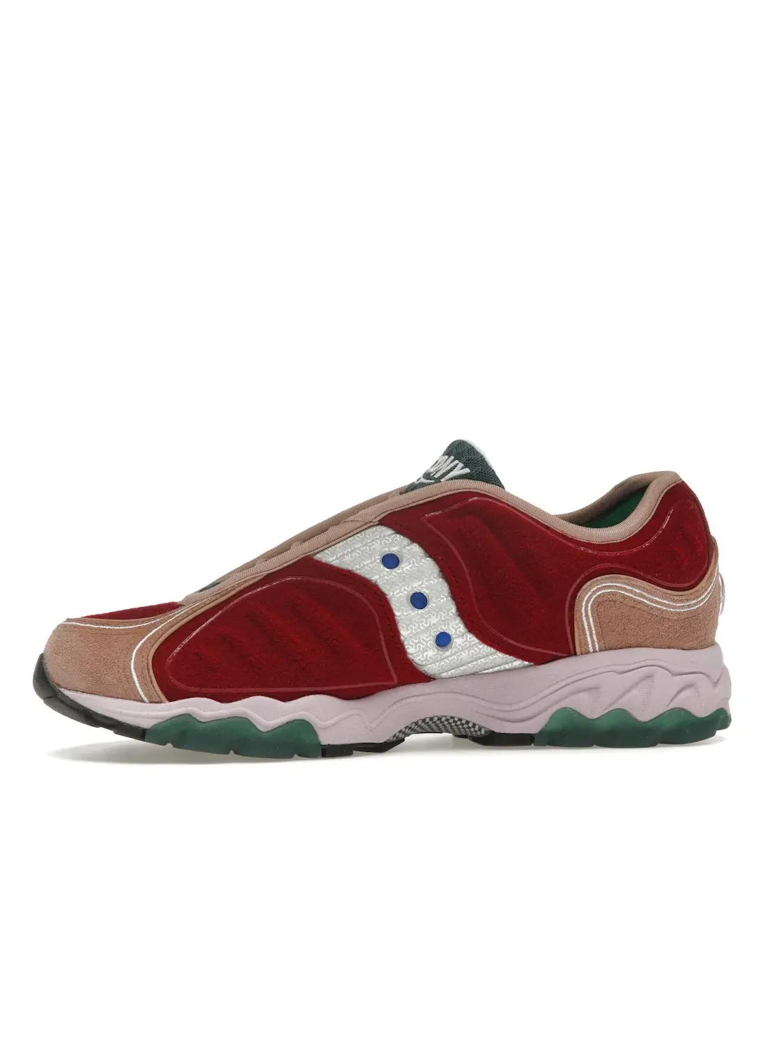 Мужские кроссовки Lifestyle Saucony Matrix — изображение 3 из 4, бордовый