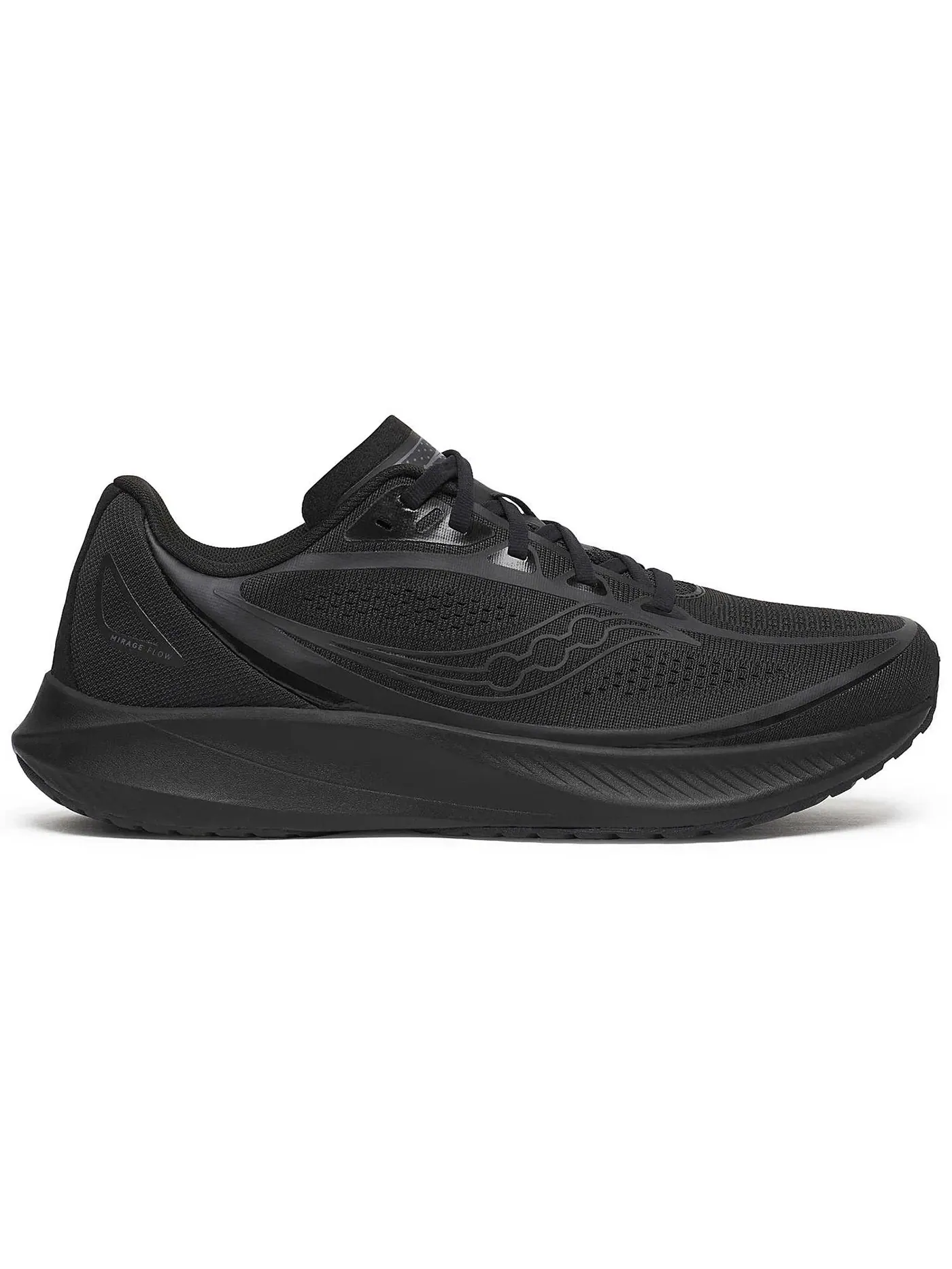 Мужские кроссовки с сетчатым верхом Saucony Mirage Flow — изображение 1 из 1, черный
