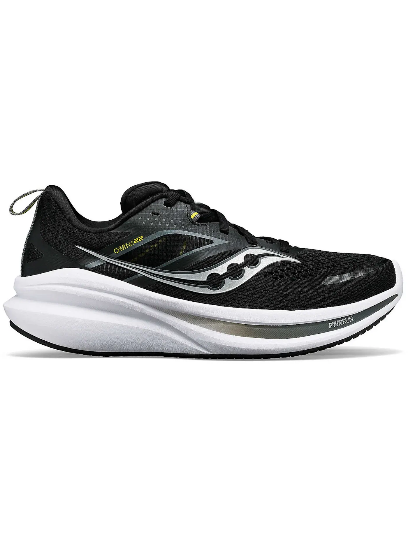 Женские кроссовки для бега Saucony Omni 22 — изображение 1 из 1, черный/белый