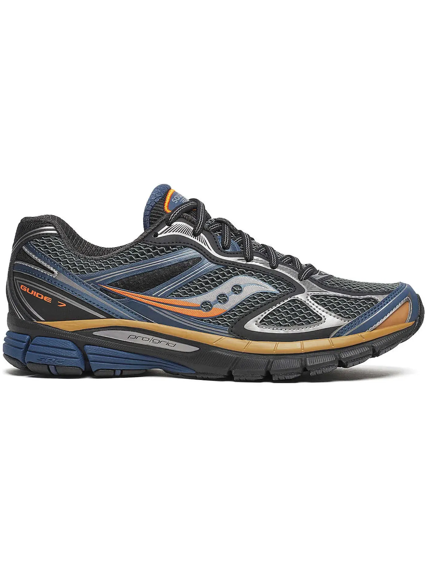Мужские кроссовки для повседневной носки Saucony ProGrid Guide 7 — изображение 1 из 1, черный