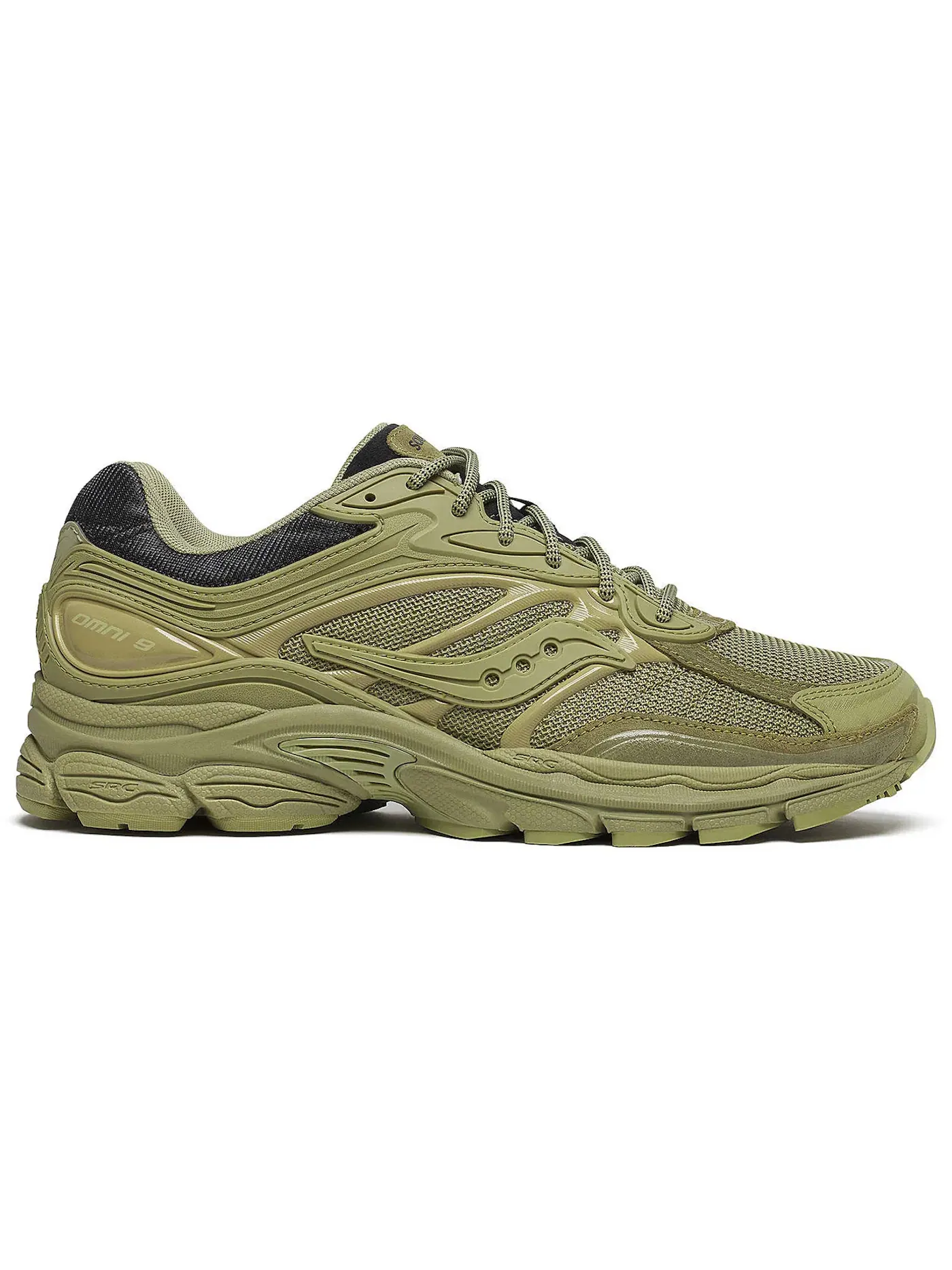 Мужские кроссовки Lifestyle Saucony ProGrid Omni 9 — изображение 1 из 1, зеленый