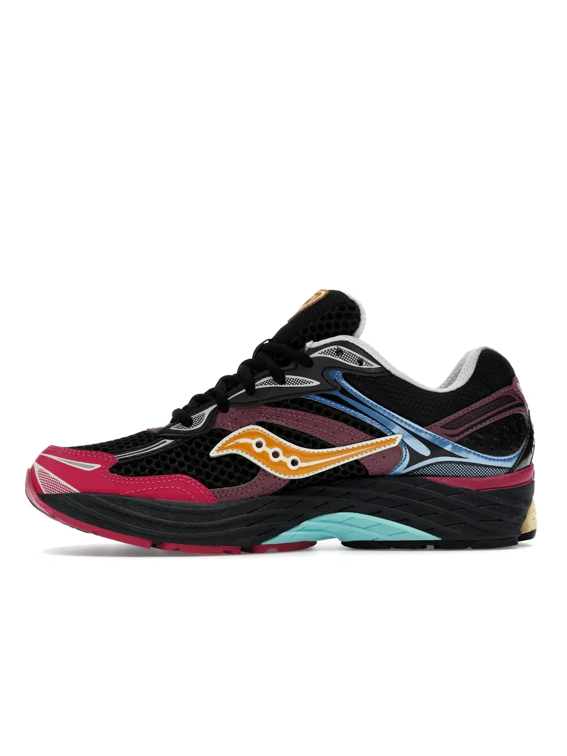 Мужские кроссовки Lifestyle с амортизацией ProGrid Omni 9 Saucony — изображение 3 из 4, черный мульти