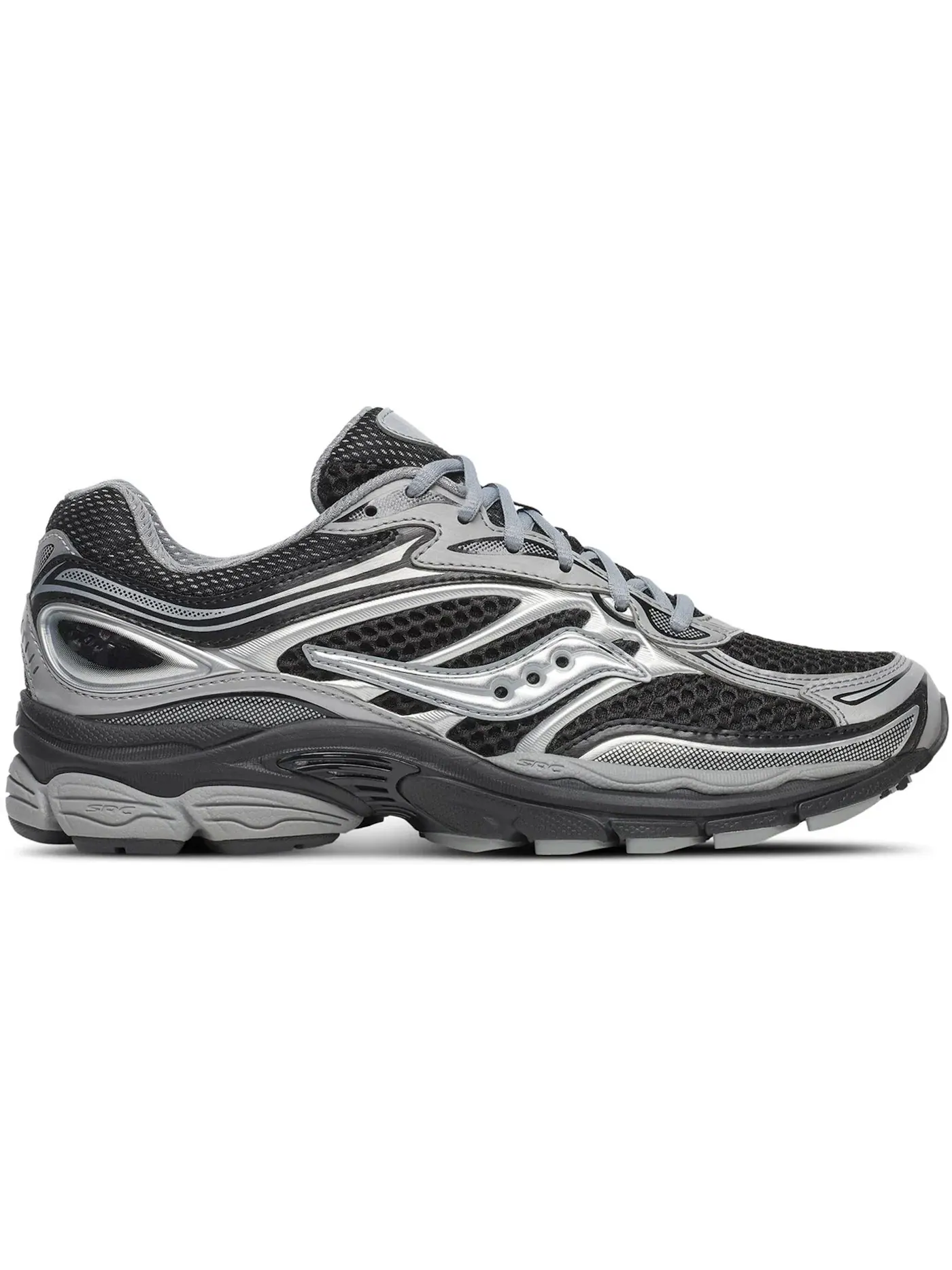 Мужские кроссовки ретро-бег Saucony ProGrid Omni 9 — изображение 1 из 1, черный/серебристый