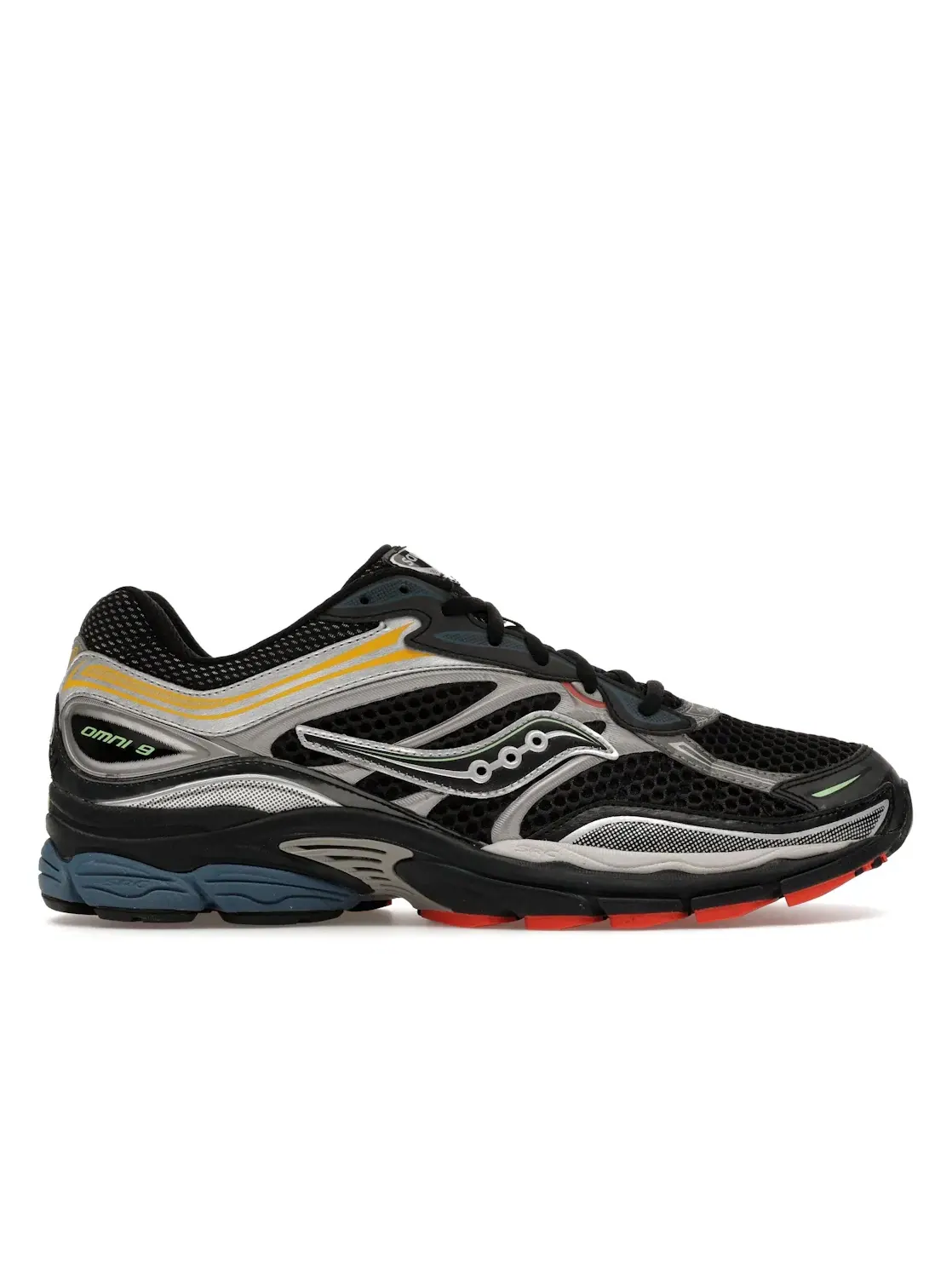 Мужские кроссовки Lifestyle Saucony ProGrid Omni 9 — изображение 1 из 4, черный мульти