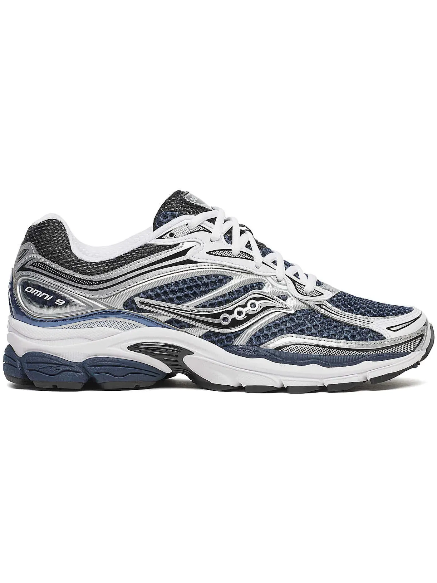 Мужские кроссовки Lifestyle с амортизацией ProGrid Omni 9 Saucony — изображение 1 из 1, глубокий темно-синий