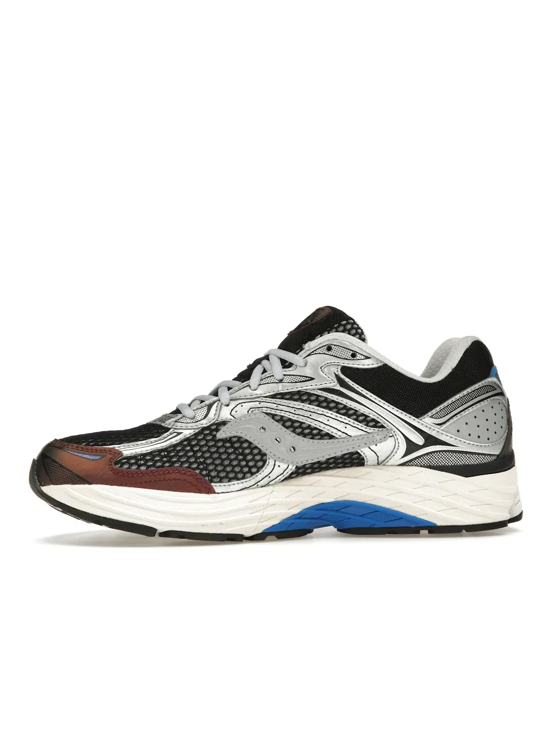 Мужские кроссовки Lifestyle Saucony ProGrid Omni 9 — изображение 3 из 4, серебристый/коричневый