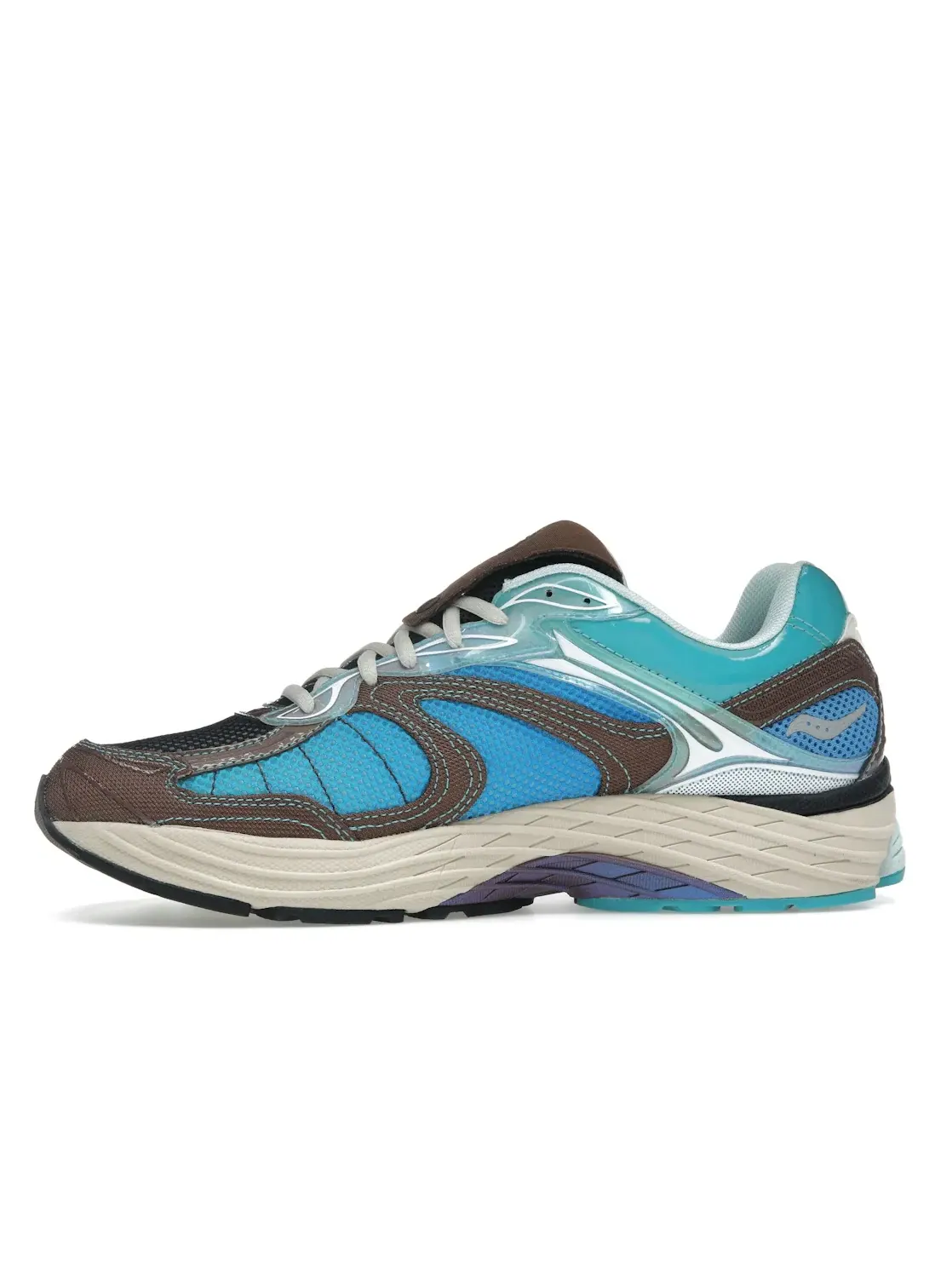 Мужские кроссовки Lifestyle Saucony ProGrid Omni 9 — изображение 3 из 4, синий коричневый
