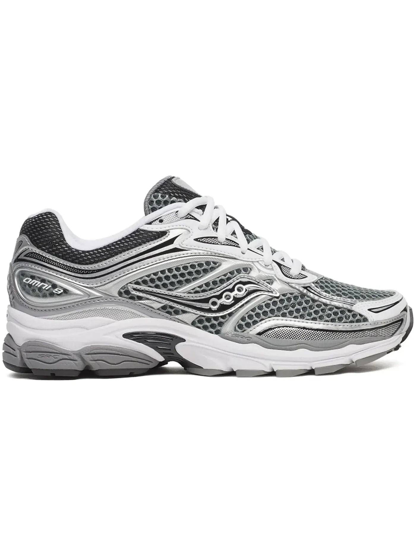 Мужские кроссовки Lifestyle с системой ProGrid Saucony ProGrid Omni 9 — изображение 1 из 1, серый серебристый