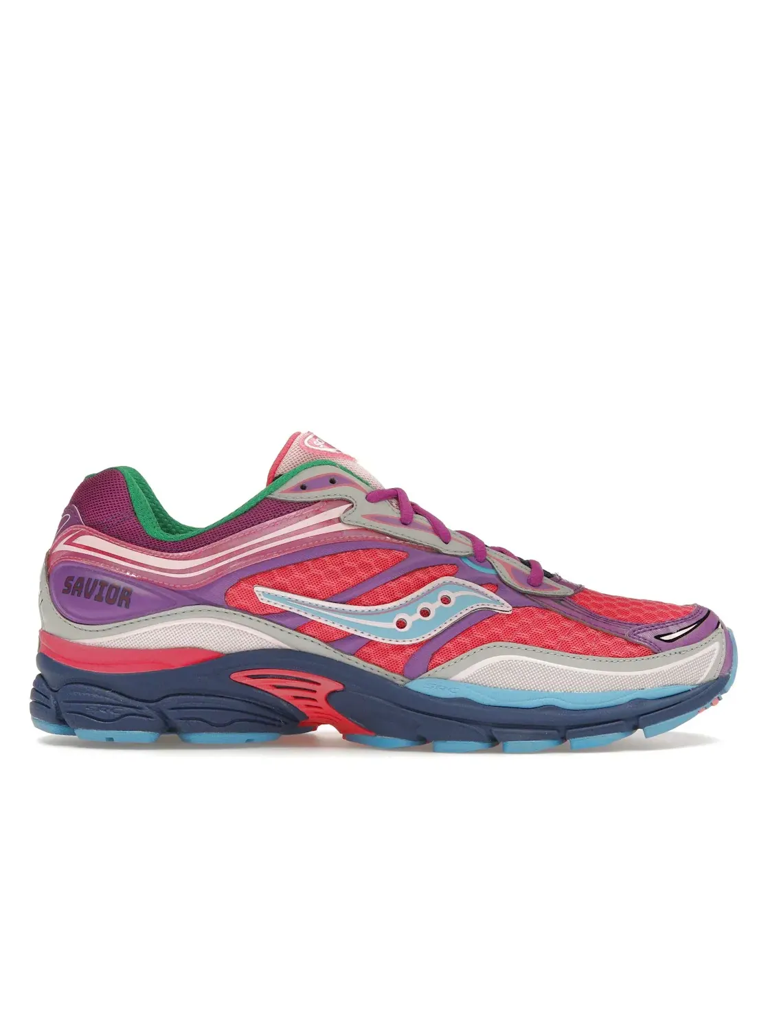 Мужские кроссовки с платформой Jae Tips To Do List Saucony — изображение 1 из 4, розовый фиолетовый