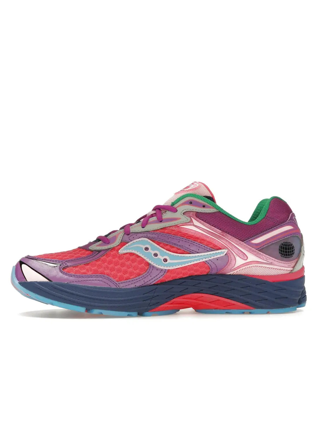 Мужские кроссовки с платформой Jae Tips To Do List Saucony — изображение 3 из 4, розовый фиолетовый