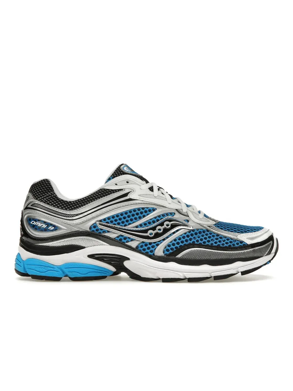 Мужские кроссовки Lifestyle с ретро-дизайном Saucony ProGrid Omni 9 OG — изображение 1 из 4, серебристый