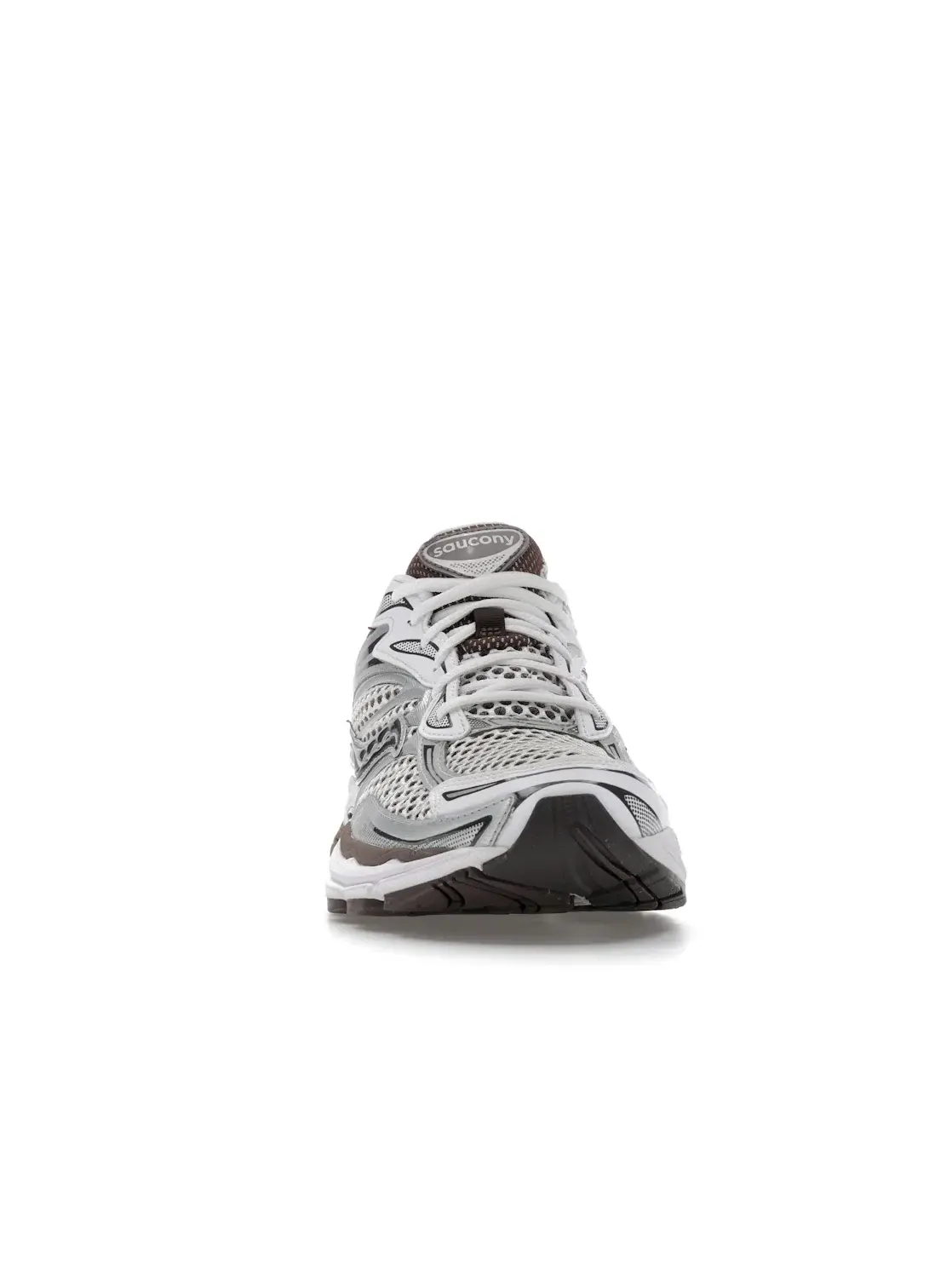 Мужские кроссовки с классическим дизайном Saucony ProGrid Omni 9 OG — изображение 2 из 4, белый/коричневый