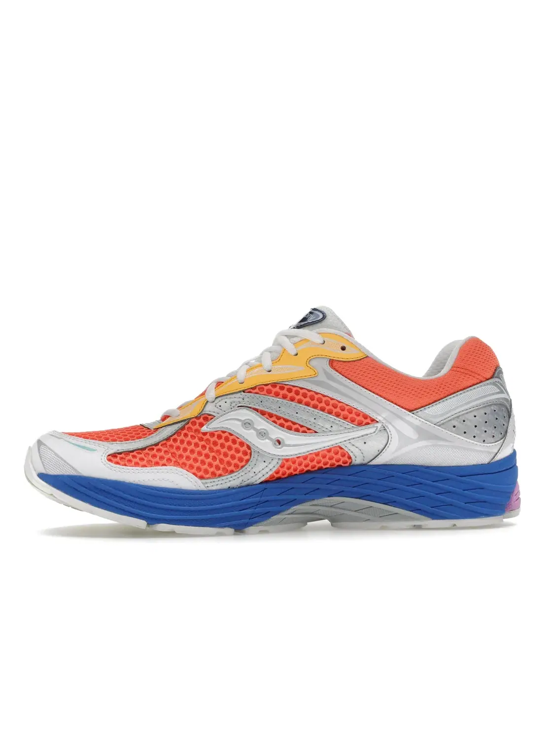 Мужские кроссовки Lifestyle с сетчатым верхом Saucony ProGrid Omni 9 — изображение 3 из 4, оранжевый мульти
