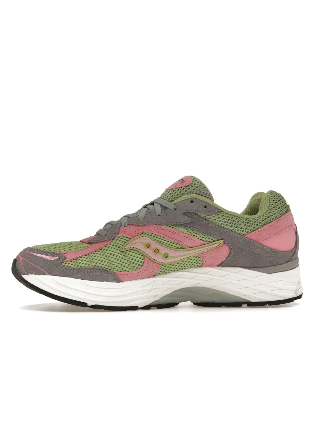 Мужские кроссовки для повседневной носки Saucony ProGrid Omni 9 Premium — изображение 3 из 4, серый/зеленый