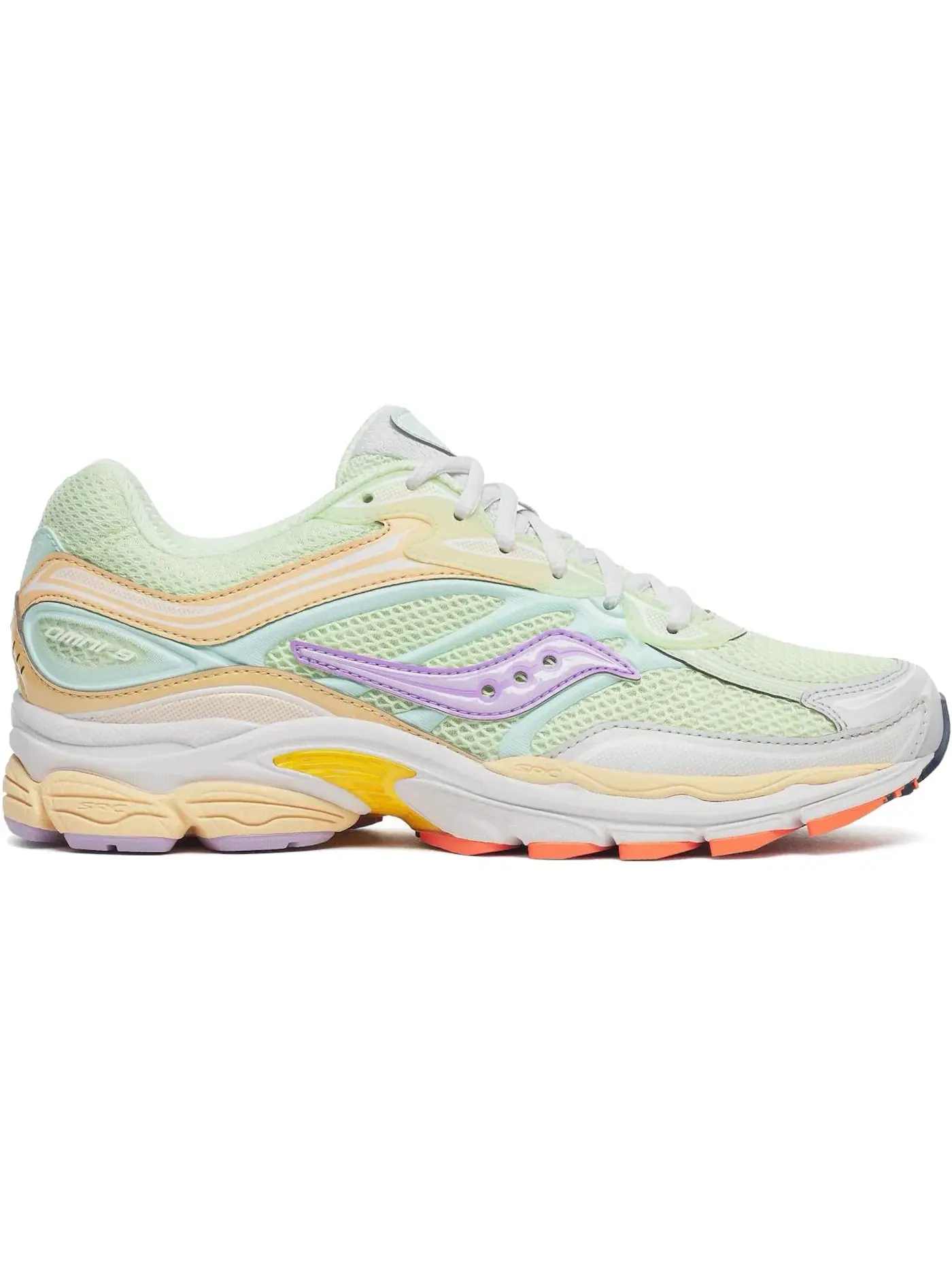 Мужские кроссовки Lifestyle Saucony ProGrid Omni 9, Lime/Orchid — изображение 1 из 1