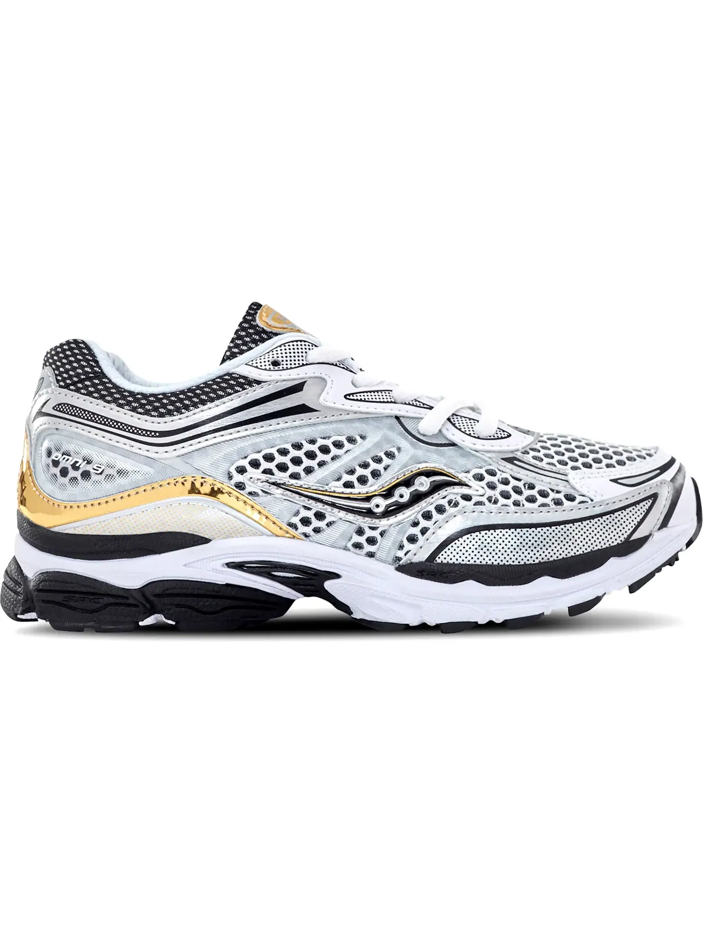Детские кроссовки Lifestyle Silver/Gold Saucony ProGrid Omni 9 — изображение 1 из 1, серебристый/золотистый