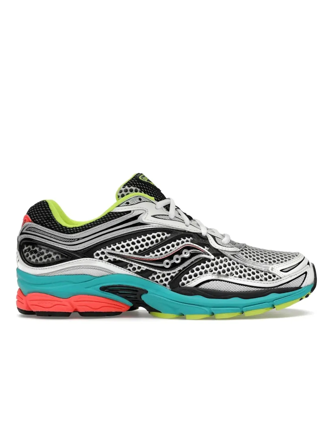 Мужские кроссовки Lifestyle с металлическим верхом Saucony ProGrid Omni 9 — изображение 1 из 4, серебристый