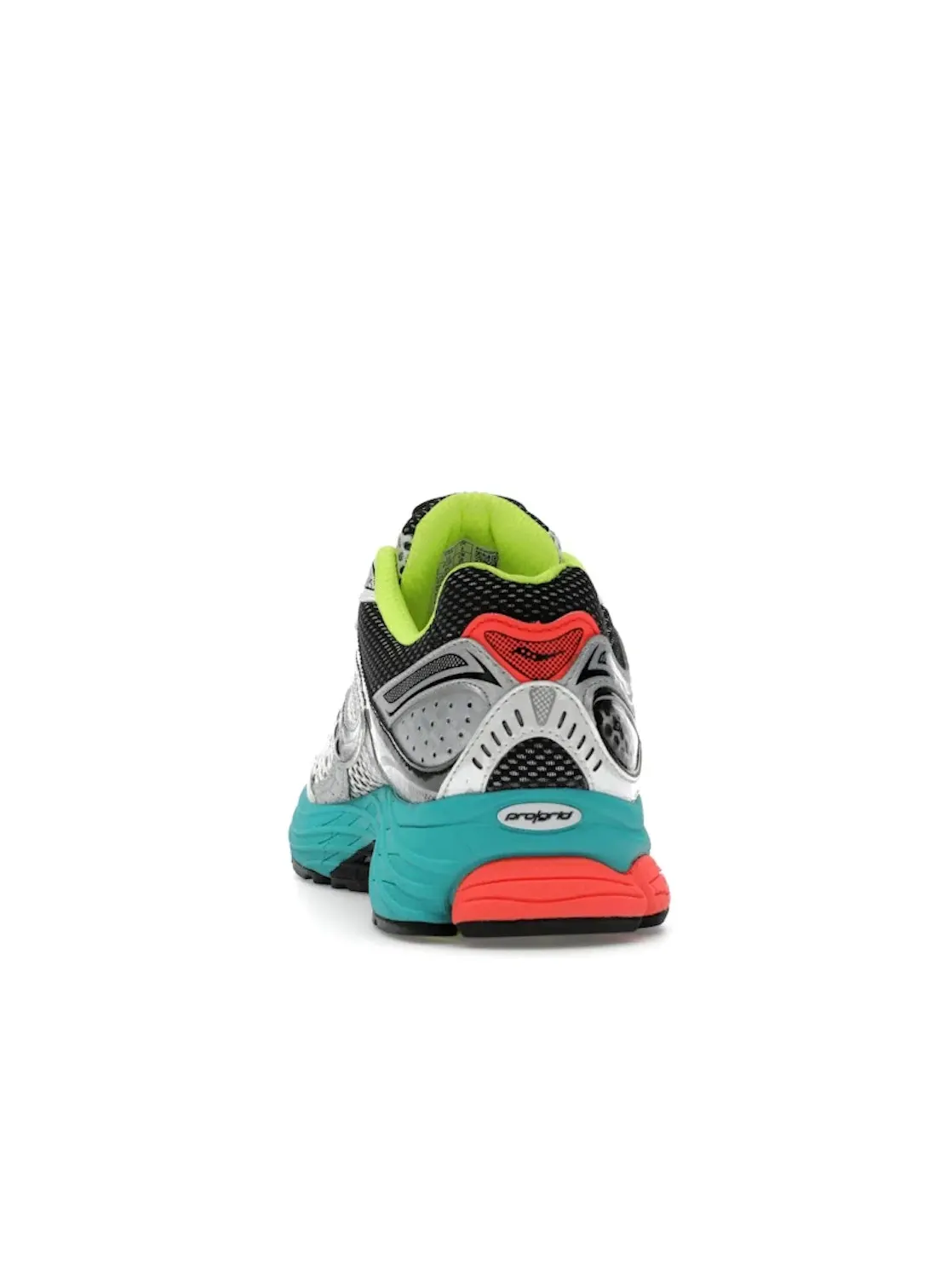 Мужские кроссовки Lifestyle с металлическим верхом Saucony ProGrid Omni 9 — изображение 4 из 4, серебристый
