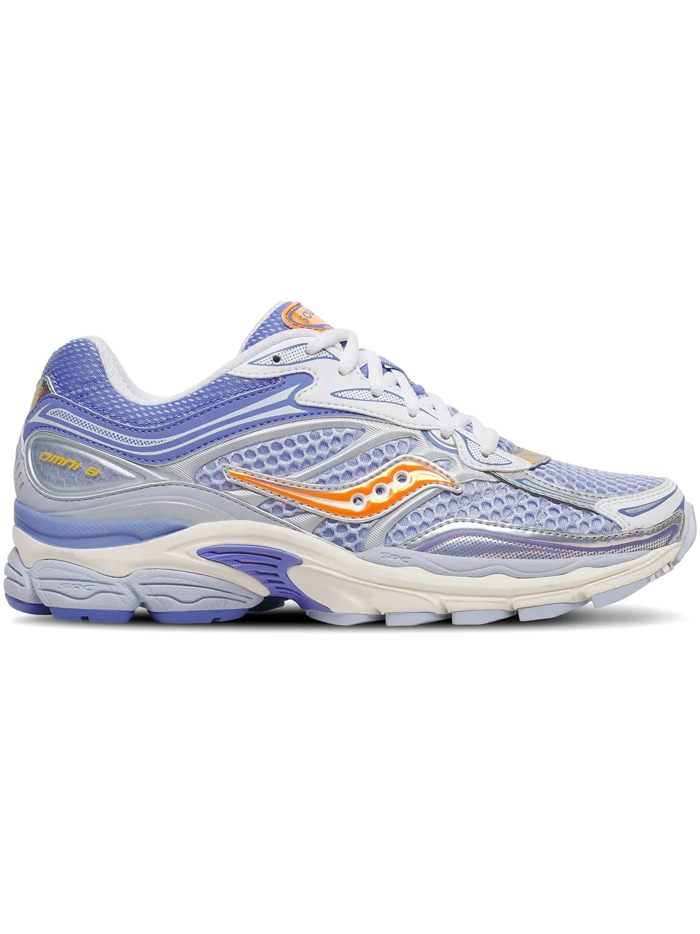 Женские кроссовки Lifestyle с амортизацией Saucony ProGrid Omni 9 — изображение 1 из 1, оранжевый синий