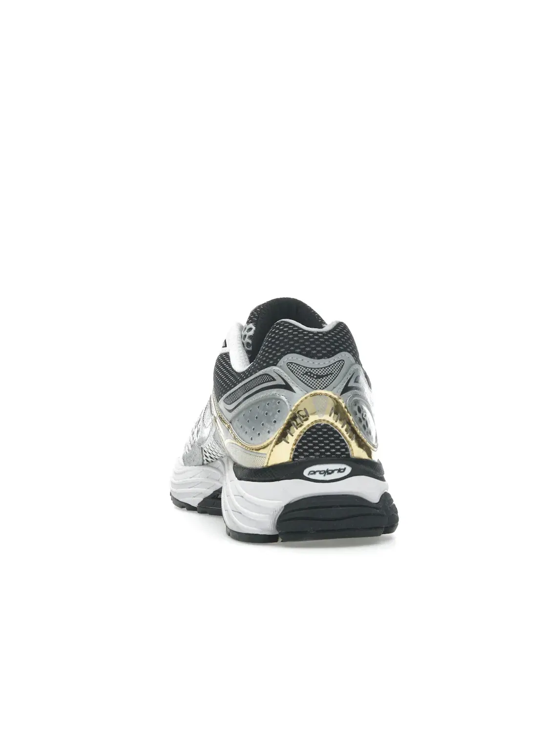 Мужские кроссовки Lifestyle с металлическими деталями Saucony ProGrid Omni 9 — изображение 4 из 4, серебристый/золотистый