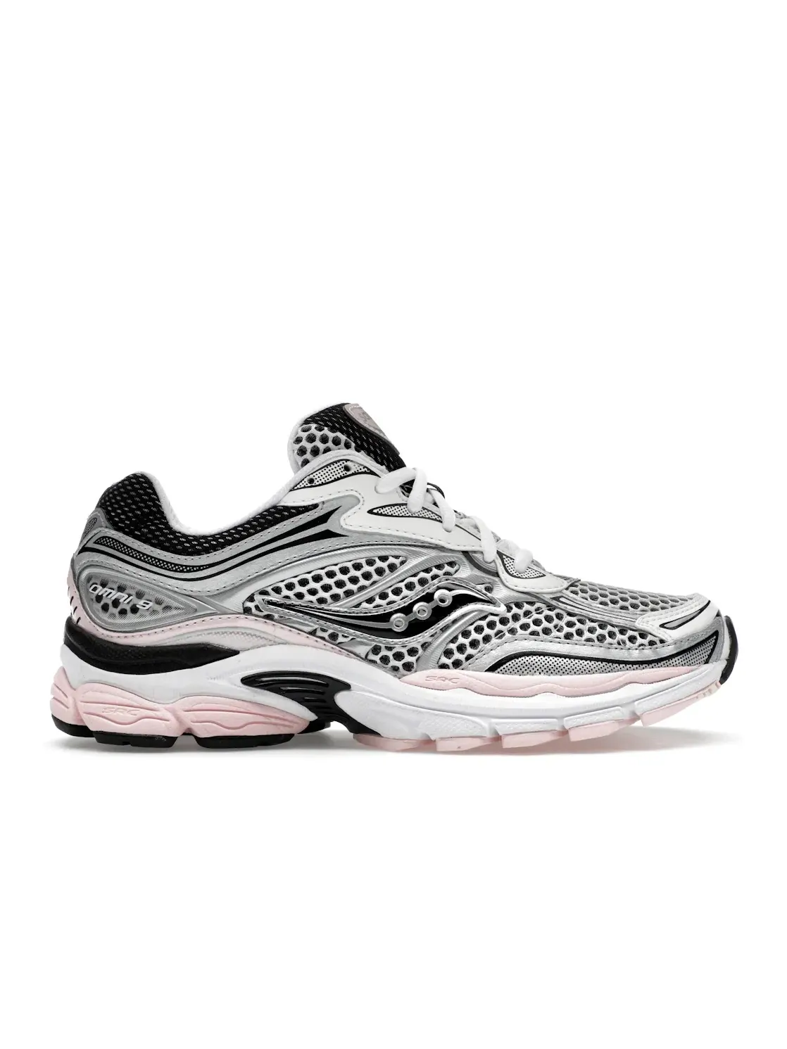 Мужские кроссовки Lifestyle с контрастными вставками Saucony ProGrid Omni 9 — изображение 1 из 4, серебристый розовый