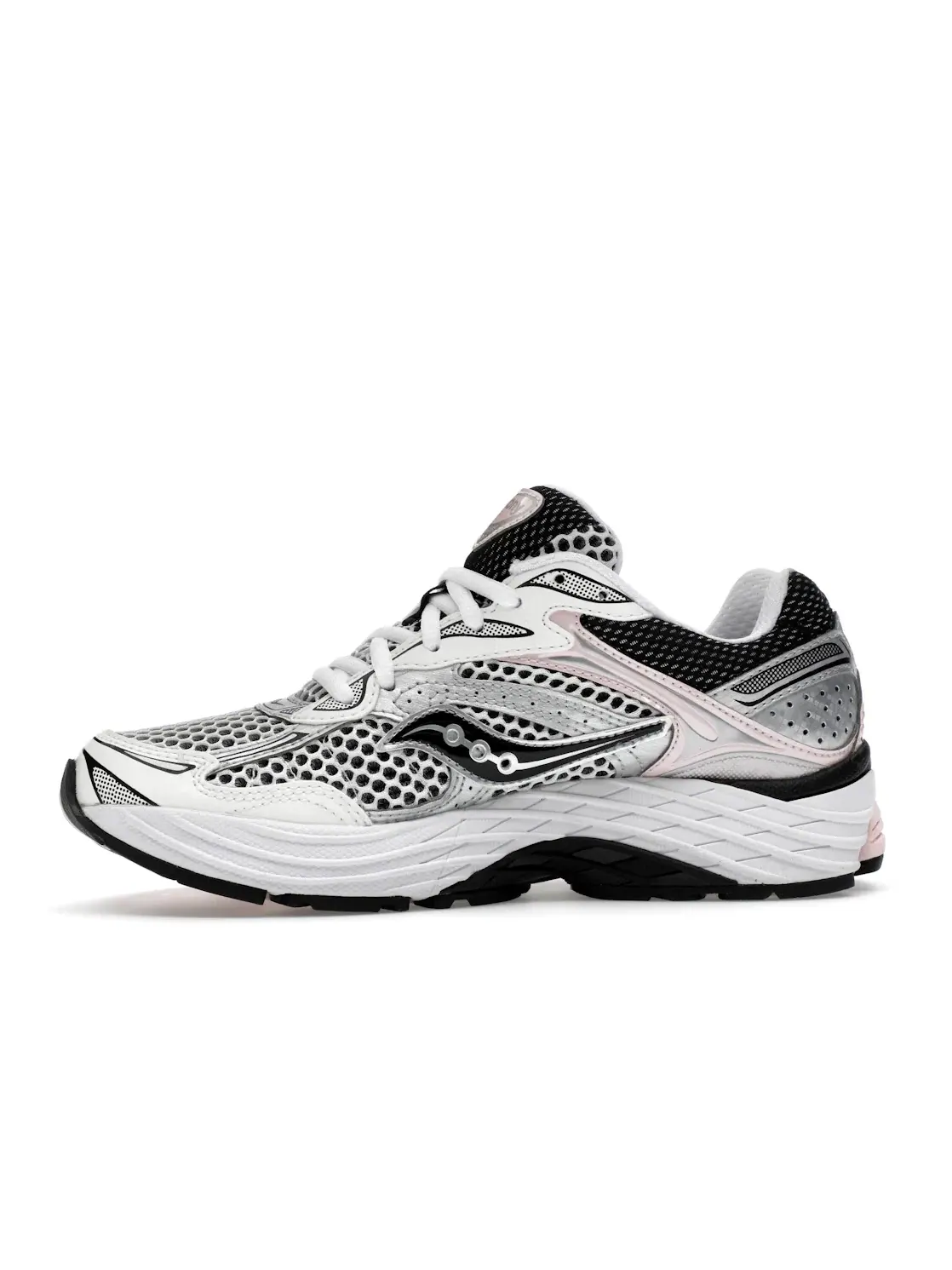 Мужские кроссовки Lifestyle с контрастными вставками Saucony ProGrid Omni 9 — изображение 3 из 4, серебристый розовый