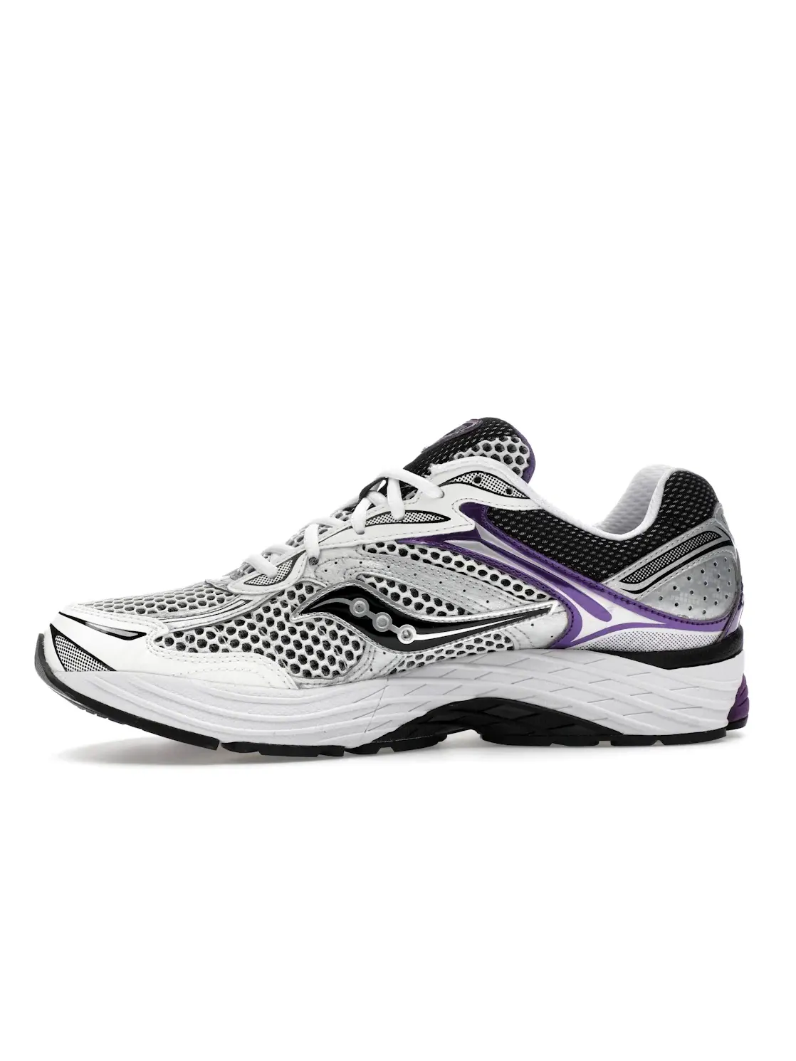 Мужские кроссовки Lifestyle с ретро-дизайном Saucony ProGrid Omni 9 — изображение 3 из 4, серебристый/фиолетовый