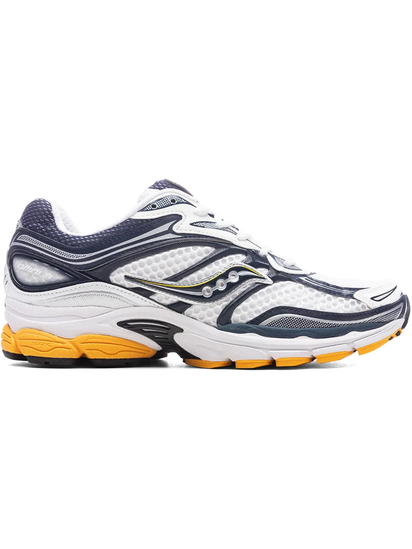 Мужские кроссовки Lifestyle Saucony ProGrid Omni 9 — изображение 1 из 1, темно-синий/желтый