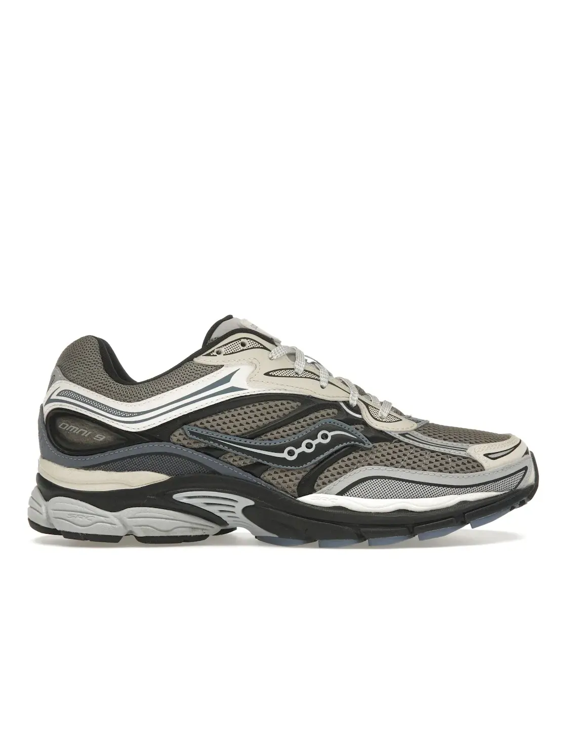 Мужские кроссовки Lifestyle Saucony Progrid Omni 9, Gravel/Caviar — изображение 1 из 4
