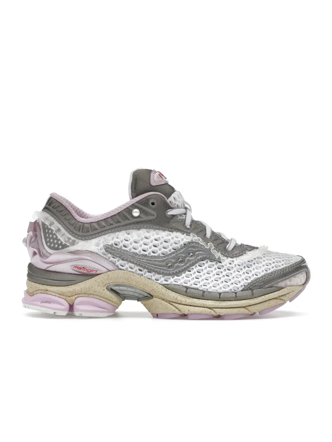 Женские кроссовки Lifestyle с принтом Saucony ProGrid Paramount — изображение 1 из 4, фиолетовый