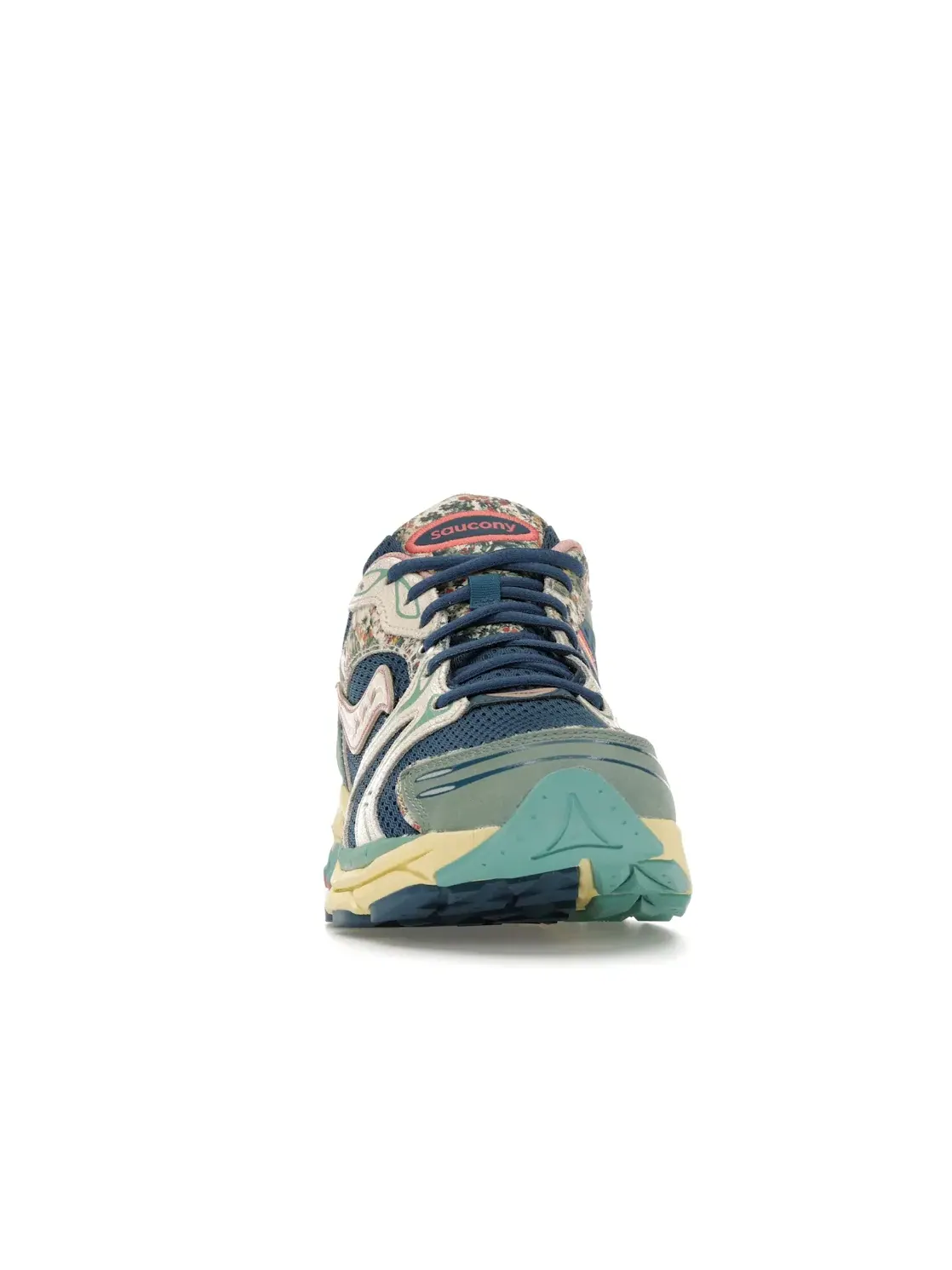 Мужские кроссовки Lifestyle с принтом Saucony ProGrid Triumph 4 — изображение 2 из 4, синий/бежевый