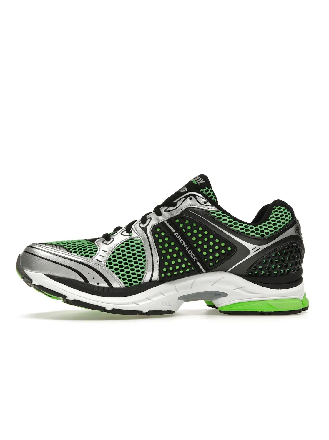 Мужские кроссовки Lifestyle Saucony ProGrid Triumph 4 — изображение 3 из 4, зеленый/серебристый