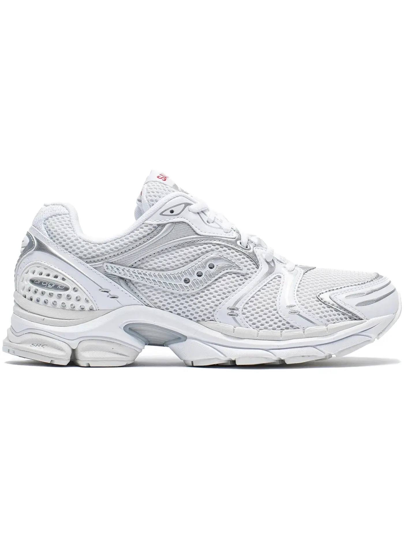 Мужские кроссовки Lifestyle Saucony ProGrid Triumph 4 — изображение 1 из 1, белый/серебристый