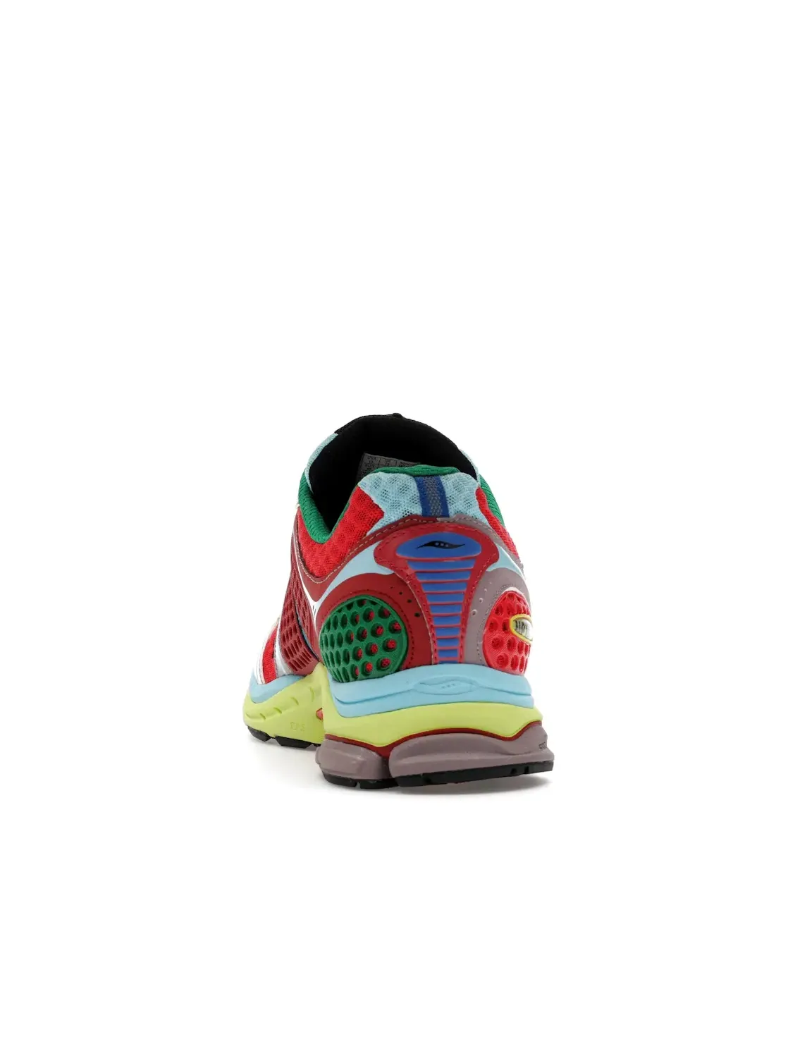 Мужские кроссовки с ярким дизайном Saucony ProGrid Triumph 4 — изображение 4 из 4, красный/желтый/мульти